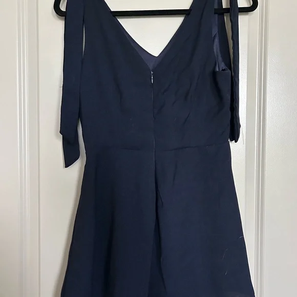 Navy Blue Altar’d state Sleeveless Romper - Picture 4 of 4